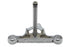 V-Twin Lower Triple Tree with Stem Chrome - 24-9933