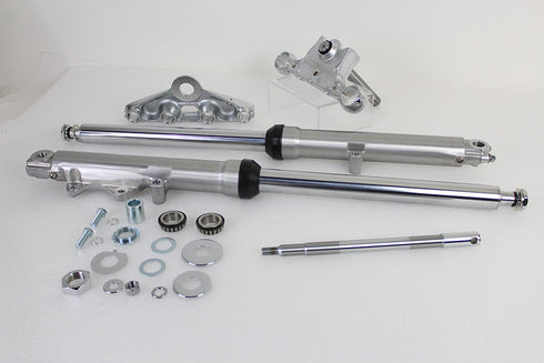 V-Twin 41mm Fork Assembly with Polished Sliders - 24-9950