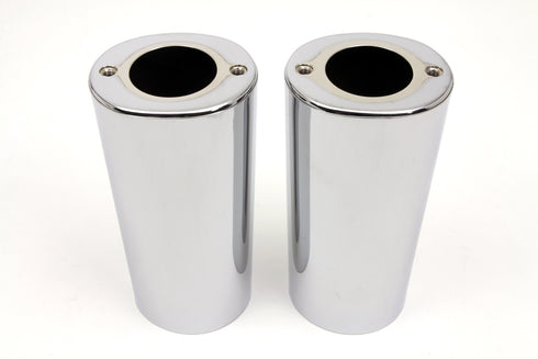 V-Twin Fork Slider Cover Chrome - 24-9960