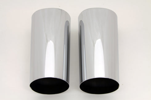 V-Twin Fork Slider Cover Chrome - 24-9960