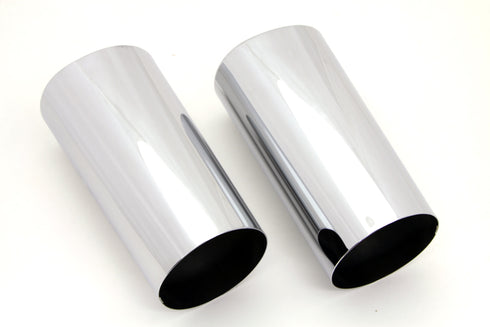 V-Twin Fork Slider Cover Chrome - 24-9960