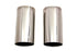 V-Twin Fork Slider Cover Set Stainless Steel - 24-9962