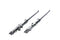 Motorshop 35mm Fork Tube Assembly with Chrome Sliders Dual Disc - 24-9969