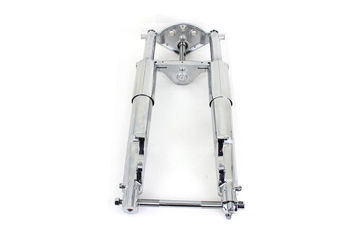 V-Twin Fork Assembly with Chrome Sliders - 24-9999