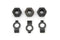 Colony Clutch Spring Guide Stud Nut Locks and Nut Kit - 2481-6