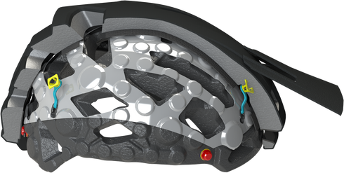 6D HELMETS ATB-2TBicycle Bike Helmet - Ascent - White/Black Matte - M/L 23-0026