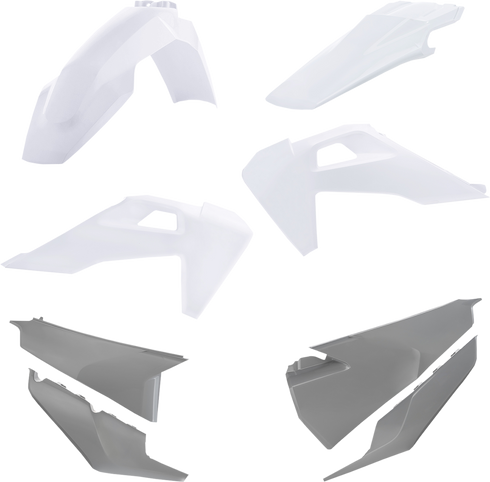 ACERBIS Standard Body Kit - '22 OEM White/Gray - Husqvarna '20-'23 2791557428