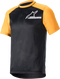 ALPINESTARS Alps 4.0 V2 Short-Sleeve Jersey - Black/Tangerine/White - Medium 1765922-1402-MD