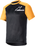 ALPINESTARS Alps 4.0 V2 Short-Sleeve Jersey - Black/Tangerine/White - XL 1765922-1402-XL