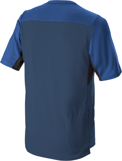 ALPINESTARS Drop 6.0 V2 Short-Sleeve Jersey - Midnight Blue/Black - XL 1766322-7319-XL