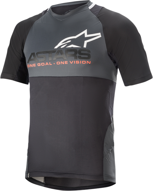 ALPINESTARS Drop 8.0 Short-Sleeve Jersey - Black/Coral - XL 1766621-1793-XL