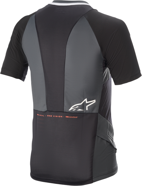 ALPINESTARS Drop 8.0 Short-Sleeve Jersey - Black/Coral - Medium 1766621-1793-MD
