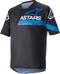 ALPINESTARS Racer V3 Short-Sleeve Jersey - Black/Bright Blue - Small 1762922-1078-SM