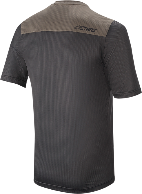 ALPINESTARS Drop 4.0 Short-Sleeve Jersey - Black/Gray - Small 1766220-1065-SM