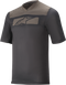 ALPINESTARS Drop 4.0 Short-Sleeve Jersey - Black/Gray - 2XL 1766220-1065-2X