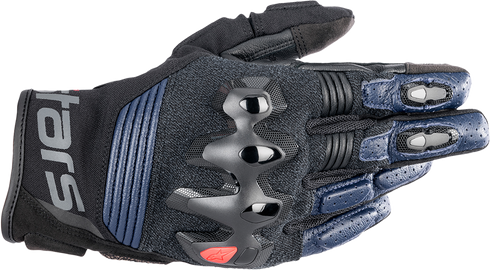 ALPINESTARS Halo Gloves - Dark Blue/Black - Medium 3504822-7109-M