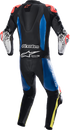 ALPINESTARS GP Tech v4 Leather Suit - Black/Blue/Yellow Fluo - US 40 / EU 50 3156822-1075-50