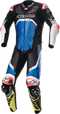 ALPINESTARS GP Tech v4 Leather Suit - Black/Blue/Yellow Fluo - US 48 / EU 58 3156822-1075-58
