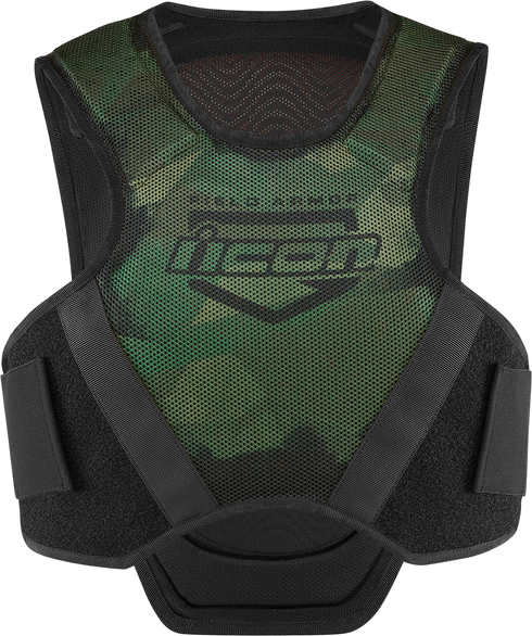 ICON Field Armor Softcore™ Vest - Green Camo - XL/2XL 2702-0279