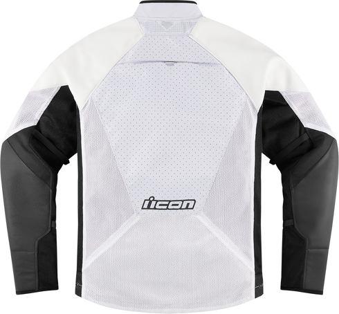 ICON Mesh AF™ Leather Jacket - White - Small 2810-3902