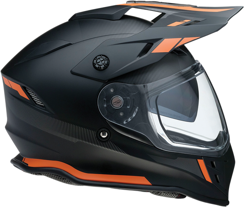 Z1R Range Helmet - Uptake - Black/Orange - Small 0140-0115