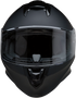 Z1R Youth Warrant Helmet - Flat Black - Large 0102-0241