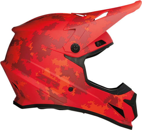 Z1R Rise Helmet - Digi Camo - Red - Large 0110-7283