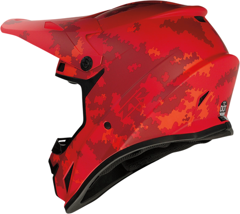 Z1R Rise Helmet - Digi Camo - Red - XL 0110-7284