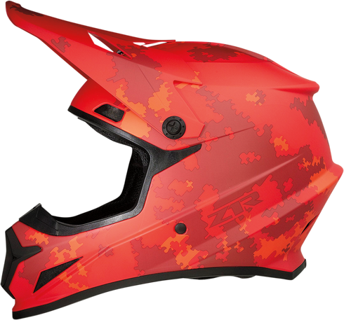 Z1R Rise Helmet - Digi Camo - Red - 2XL 0110-7285