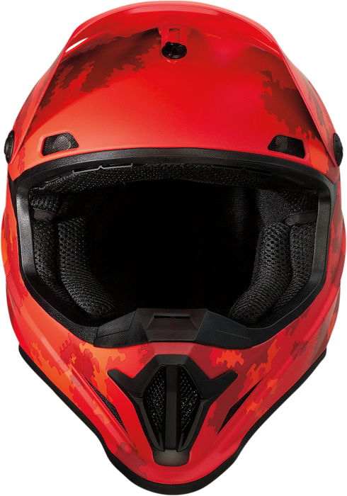 Z1R Rise Helmet - Digi Camo - Red - 2XL 0110-7285