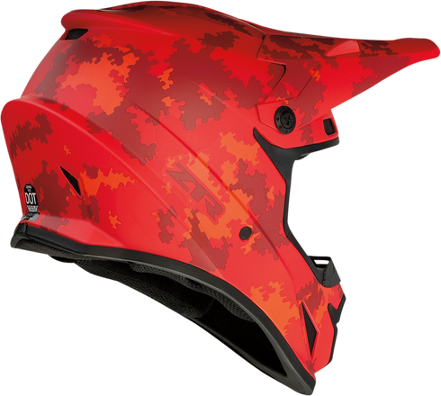 Z1R Rise Helmet - Digi Camo - Red - 2XL 0110-7285