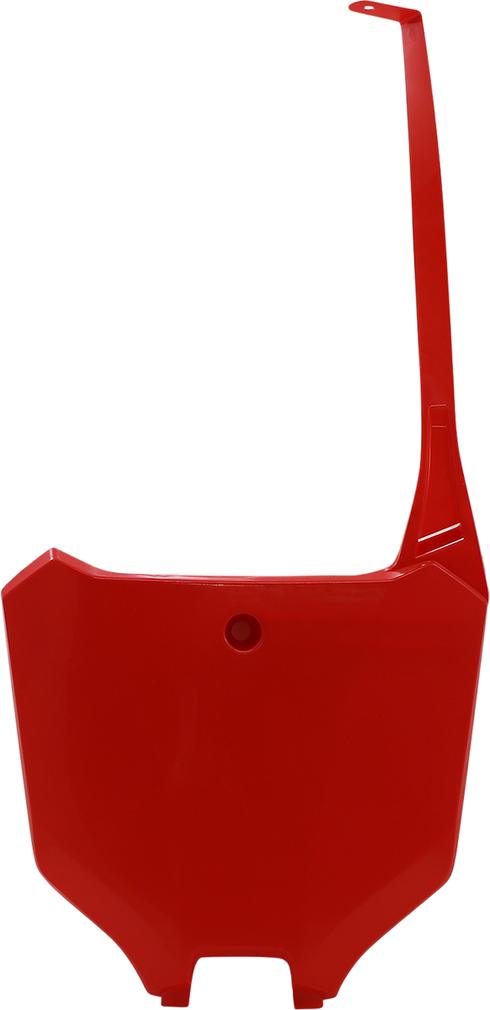 UFO Front Number Plate - Red - Honda HO05607-070