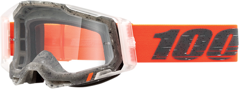 100% Racecraft 2 Goggle - Schrute - Clear Lens 50009-00014