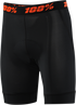 100% Youth Crux Liner Shorts - Black - US 24 40049-00001