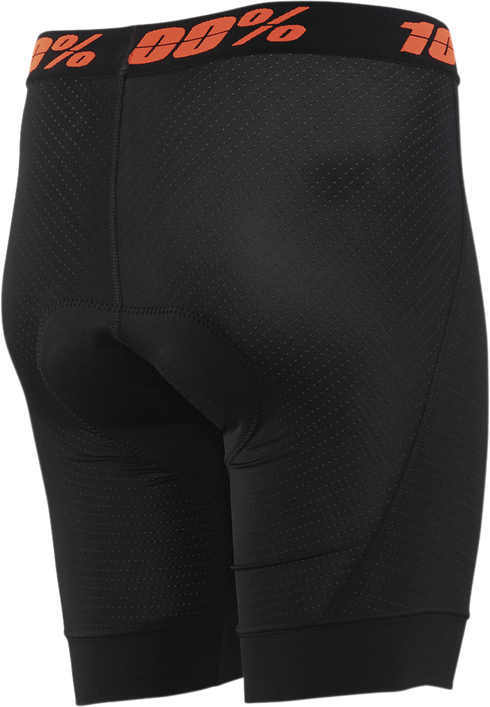 100% Women's Crux Liner Shorts - Black - XL 40050-00003