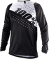 100% R-Core Long-Sleeve Jersey - Black/White - Small 40005-00010