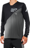 100% R-Core X Long-Sleeve Jersey - Black/Gray - Medium 40000-00001