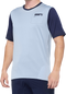 100% Ridecamp Short Sleeve Jersey - Blue/Navy - Large 40027-00012