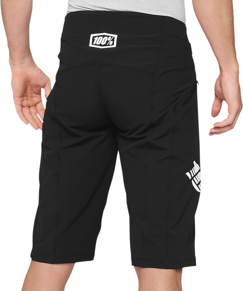 100% R-Core X Shorts - Black - US 36 40002-00004