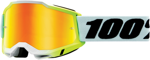 100% Accuri 2 Goggle - Dunder - Yellow Mirror Lens 50014-00015