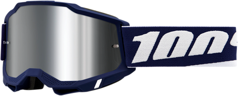 100% Accuri 2 Goggle - Mifflin - Silver Flash Mirror Lens 50014-00016