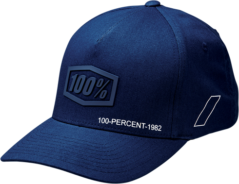 100% Shadow Flexfit? Hat - Navy - Small/Medium 20043-00012