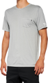 100% Mission Athletic T-Shirt - Gray - XL 20014-00008