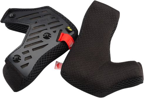 100% Aircraft 2 Cheek Pads - 20 mm 89014-00001