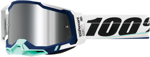 100% Racecraft 2 Goggle - Arsham - Flash Silver Mirror Lens 50010-00011