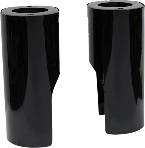 ARLEN NESS Fork Boot Cover - Gloss Black Powdercoat - Smooth 125-000