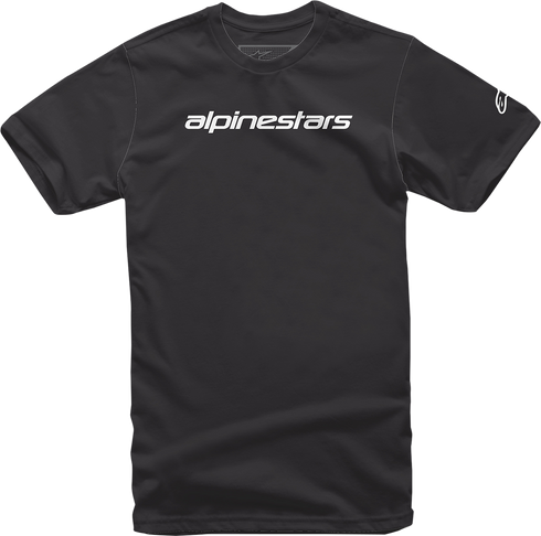 ALPINESTARS ALPINESTARS Linear Wordmark T-Shirt - Black/Gray - Medium 1212-720201011M - 3030-21674