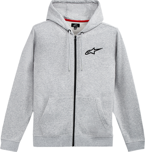 ALPINESTARS ALPINESTARS Ageless Zip Hoodie - Heather Gray/Black - XL 1212536001126XL - 3050-6019