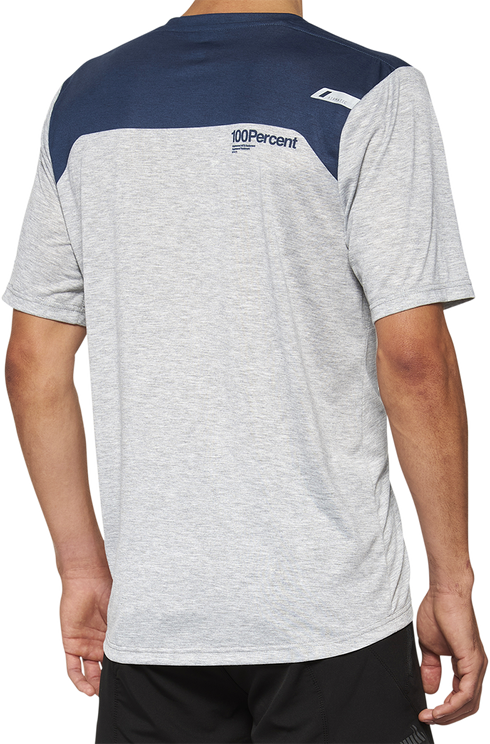 100% Airmatic Short-Sleeve Jersey - Black/Charcoal - Small 40014-00000