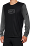 100% Airmatic Long-Sleeve Jersey - Black - XL 40019-00003